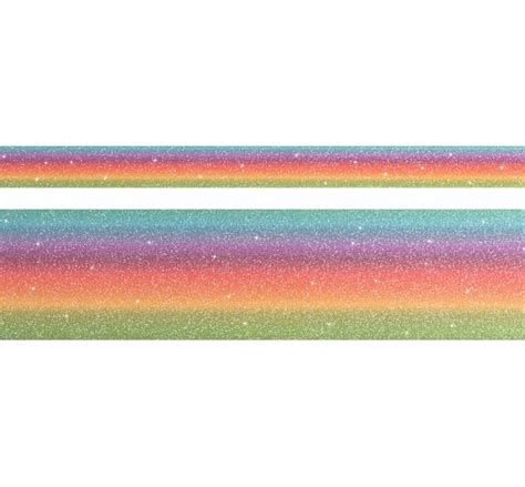 Deko Tapes Pastell Rainbow Glitter VBS Hobby Bastelshop