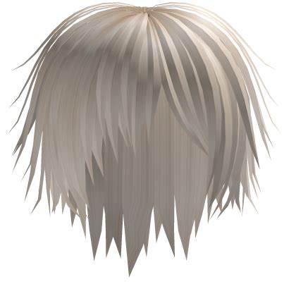 Messy Bangs Emo Hair Blonde Roblox