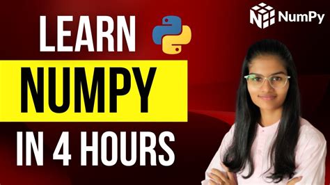 Learn NUMPY In 4 Hours Full Numpy Course In One Video Numpy Basic