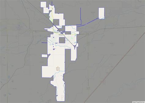 map  milliken town thong thai real