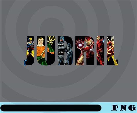 Superhero Font Sublimation Png Superhero Alphabet Pngs Dc Marvel