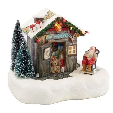 Luville Santa S Shop Battery Operated Stijlvol In Huis