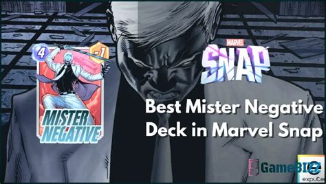 Marvel Snap 10 beste Karten für ein Mr Negative Deck gamebizz de