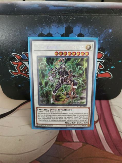 PSY Framelord Omega BLLR EN061 Secret Rare 1st Ed NM Yugioh Card TCG