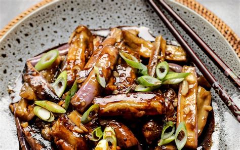 Chinese Eggplant With Garlic Sauce