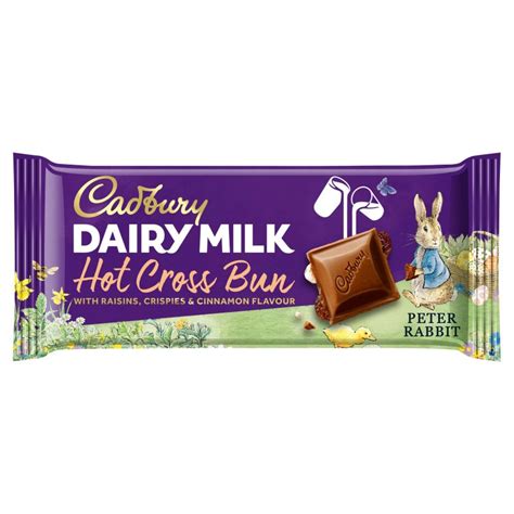 Cadbury Dairy Milk Hot Cross Bun Bar G Tasko Sweets