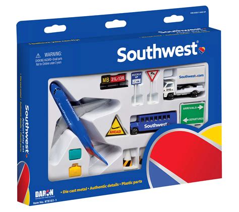 Daron Worldwide Trading Southwest Airlines Airp Ort Play Set QVC