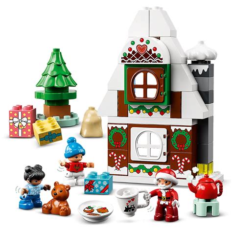 10976 Lego Duplo Santas Gingerbread House 50 Pieces