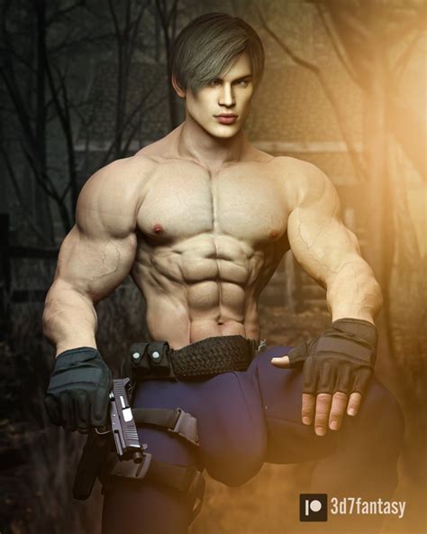 Resident Evil Rule Porn Muscular Arms Muscles Muscle Pecs Abs