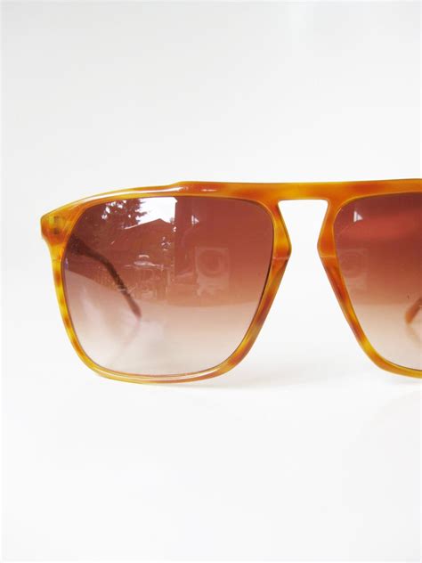 1970s Italian Sunglasses Authentic Vintage Deadstock Honey