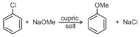 41 Give The Reaction Between Chlorobenzene And Sodium Methoxide In