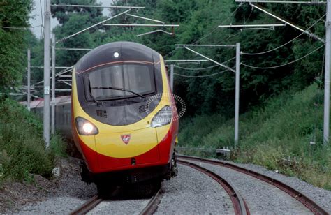 The Transport Library A Virgin Pendolino Shows Off Its Tilt Present