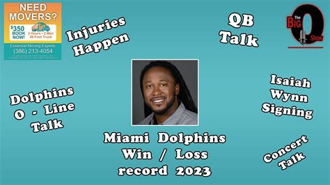 The Essential Moving Experts Miami Dolphins Exchange W Omar Kelly 05