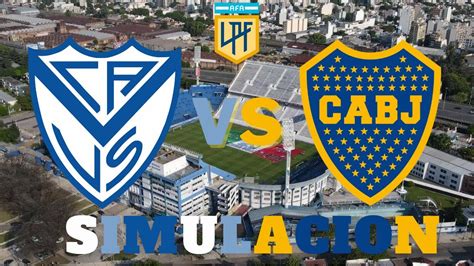 VELEZ SARSFIELD VS BOCA JRS TORNEO BINANCE 2023 PES 6 YouTube