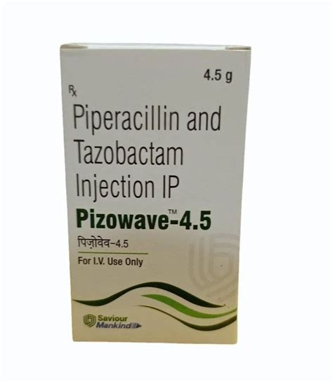 Pizowave Piperacillin Tazobactam Injection Ip G At Rs Box In