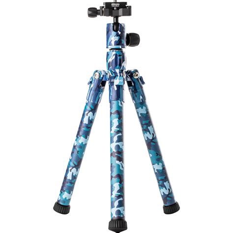 MeFOTO BackPacker Air Travel Tripod (Blue Camo) BPAIRBLUCAM B&H