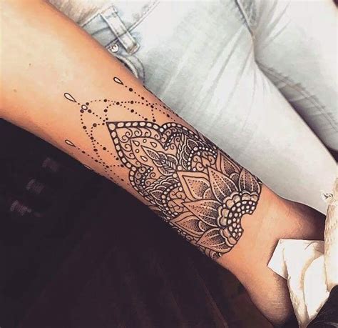 Forearm Tattoo Mandala