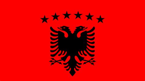 Flag for Albania-Kosovo Union. : vexillology