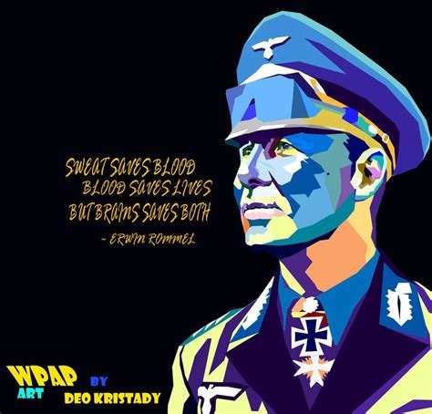 Erwin Rommel Wpap Art By Deokristady Wpap Art Erwin Rommel Wpap