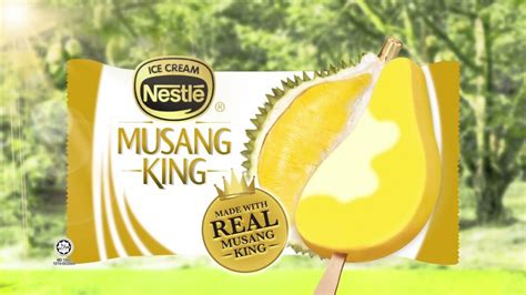 Nestl Has New Musang King Durian Ice Cream Stick Available At