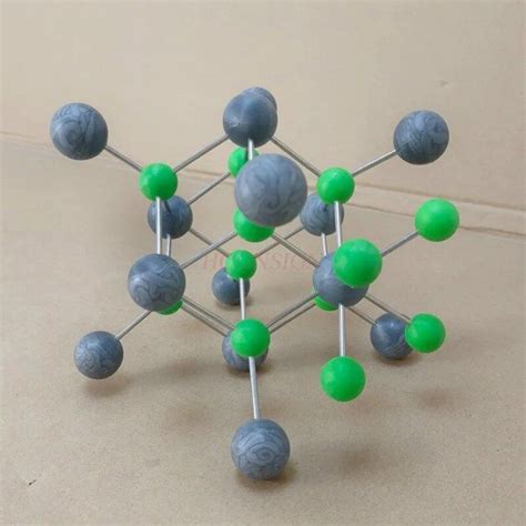 Mod Le De Structure Mol Culaire Chimique Du Fluorure De Calcium Chelle