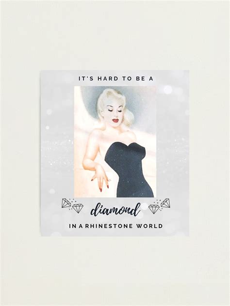 1950s Style Marilyn Monroe Glamorous Retro Hollywood Pin Up Photographic Print By Ariadne M