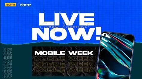 Realme Brings Jaw Dropping Discounts on Daraz Mobile Week 2021 ...