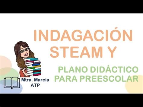 Indagación STEAM y plano didáctico para educación preescolar Un