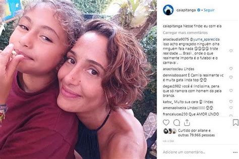 Camila Pitanga Posta Foto Rara Ao Lado Da Filha E Semelhan A