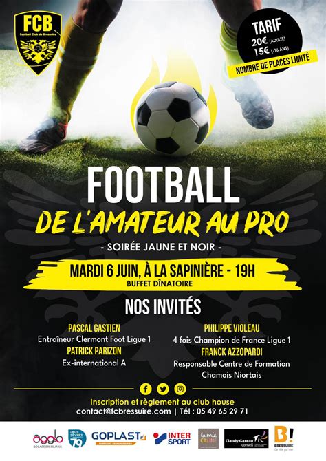 Football Club De Bressuire Le Fcb Organise Pour La Premi Re Fois Une