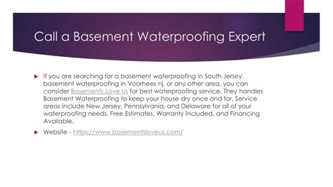 Ppt A Complete Guide To Basement Waterproofing Powerpoint Presentation Id10126402