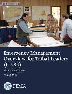 Emergency Management Institute Fema Emi Tribal Curriculum