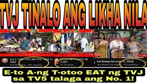 TVJ TINALO ANG SARILING LIKHA NILA MATAPOS TAMBAKAN NG PAULIT ULIT ANG