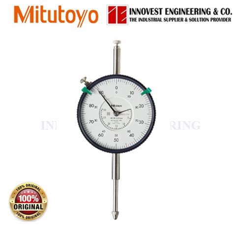 Mitutoyo 3058s 19 Dial Indicator Lug Back Range 50mm 0 01mm Shopee