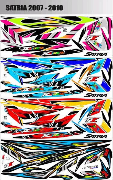 Jual Sticker Striping Variasi Thailand Satria Fu Barong Di Lapak MOLAN