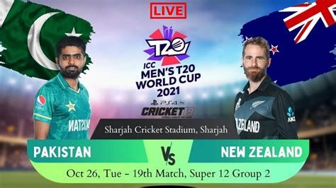 Pakistan Vs New Zealand Wc T20 2021 Livestream Cricket 19 Gameplay