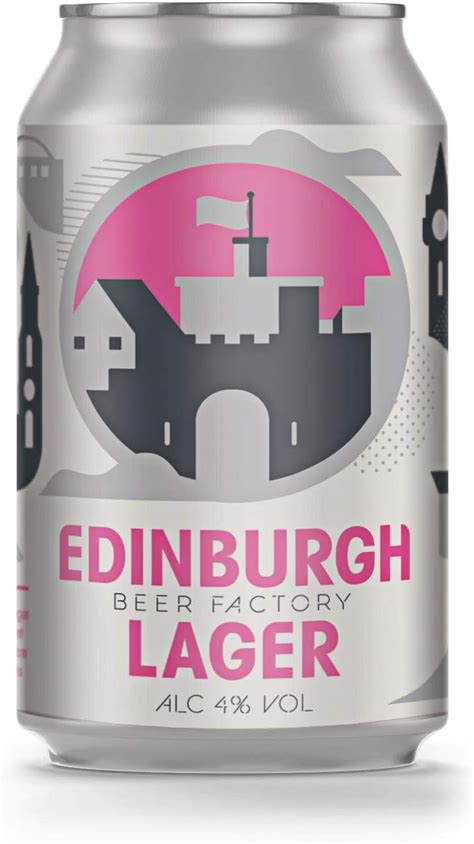 Edinburgh Lager 4 4 X 330ml Cans Uk Grocery