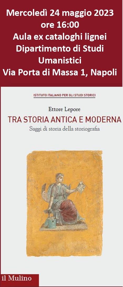 Presentazione Del Volume A Storchi Marino A Cura Di Ettore Lepore