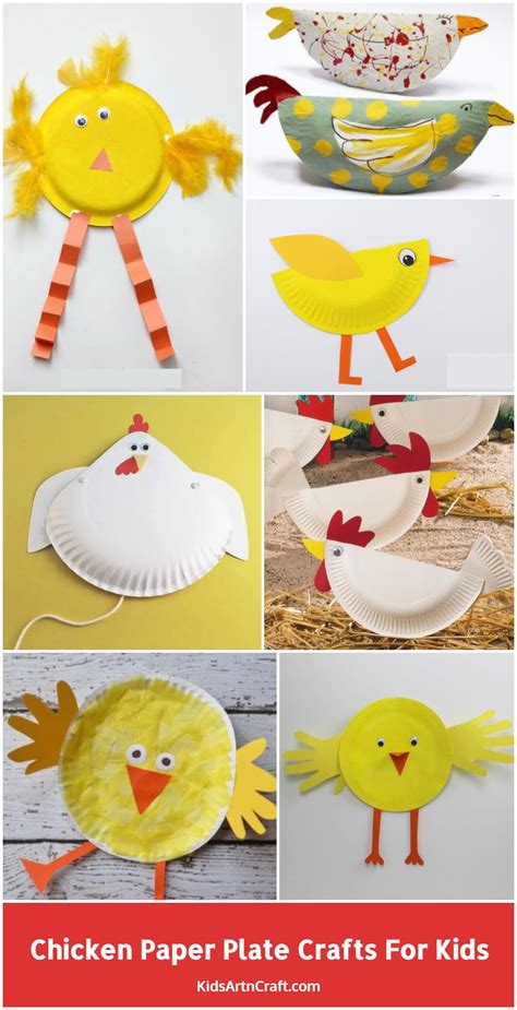 Chicken Paper Plate Craft Ikkraintisar