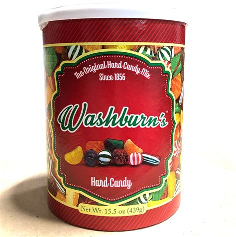 Washburns Original Hard Christmas Candy Mix 155 Oz Groovycandies