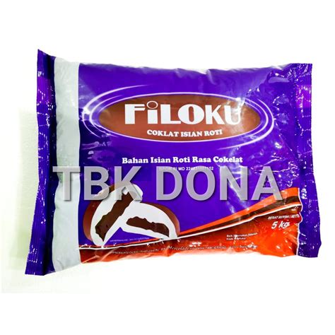 Jual FILOKU COKLAT FILLING 5 KG SELAI COKELAT FILOKU 5 KG Shopee