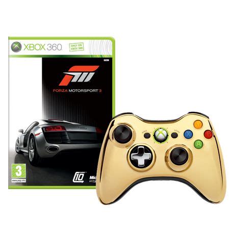 Gold Xbox 360 Controller