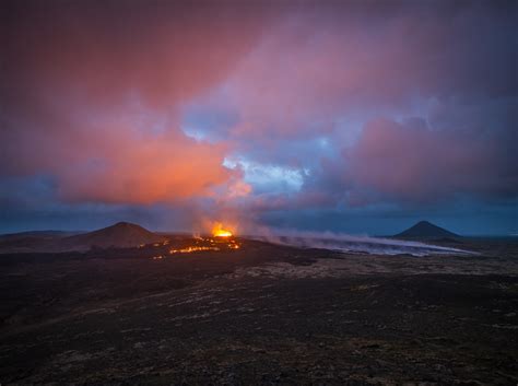 Iceland Volcano Eruption Lava Litli Hrútur Fagradalsfjall 2023 Reykjanes Peninsula Fuji Gfx100s