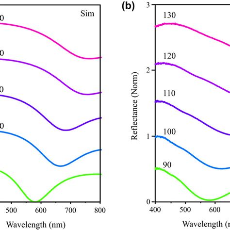 The Simulated Reflectivity Spectra Versus The Experimental Reflectivity