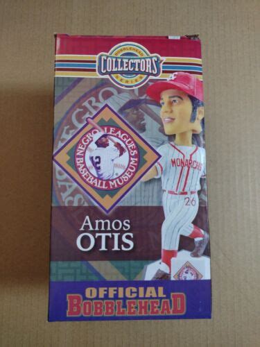 Amos Otis Bobblehead Kansas City Monarchs Kc Royals Legend Negro