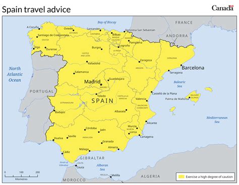 Map Of Spain Facts Information Beautiful World Travel Guide