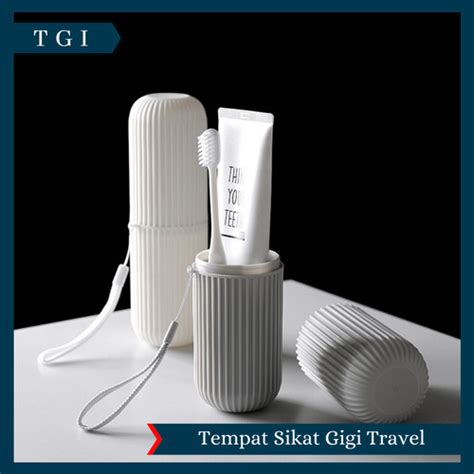 Jual Tgi Kotak Sikat Gigi Odol Travel Portable Tempat Sikat Gigi