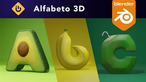 Alfabeto 3D 36 Days Of Type Alphabet A Z Explore O Box To Box