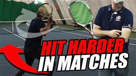 Forehand Tennis Lesson 3 Steps To Hitting Harder Forehands In Match