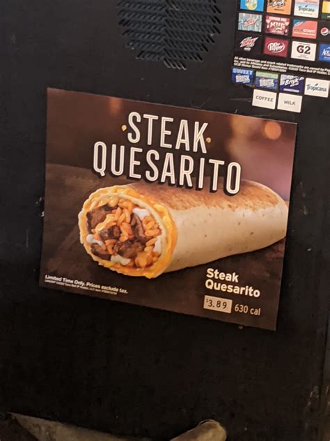 My Taco Bell Offers The Quesarito In Store R LivingMas